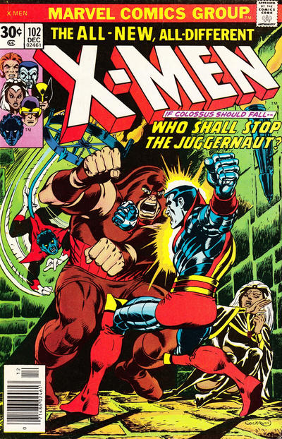 The X-Men #102-Good (1.8 – 3) First Battle of The Juggernaut Versus Colossus