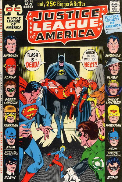 Justice League of America #91-Fine (5.5 – 7)