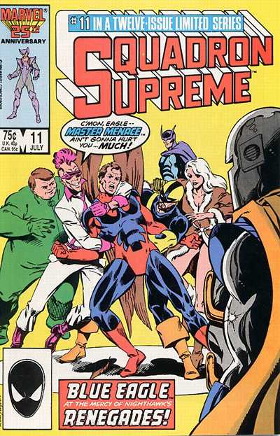 Squadron Supreme #11 [Direct] (1985) -Very Fine (7.5 – 9)