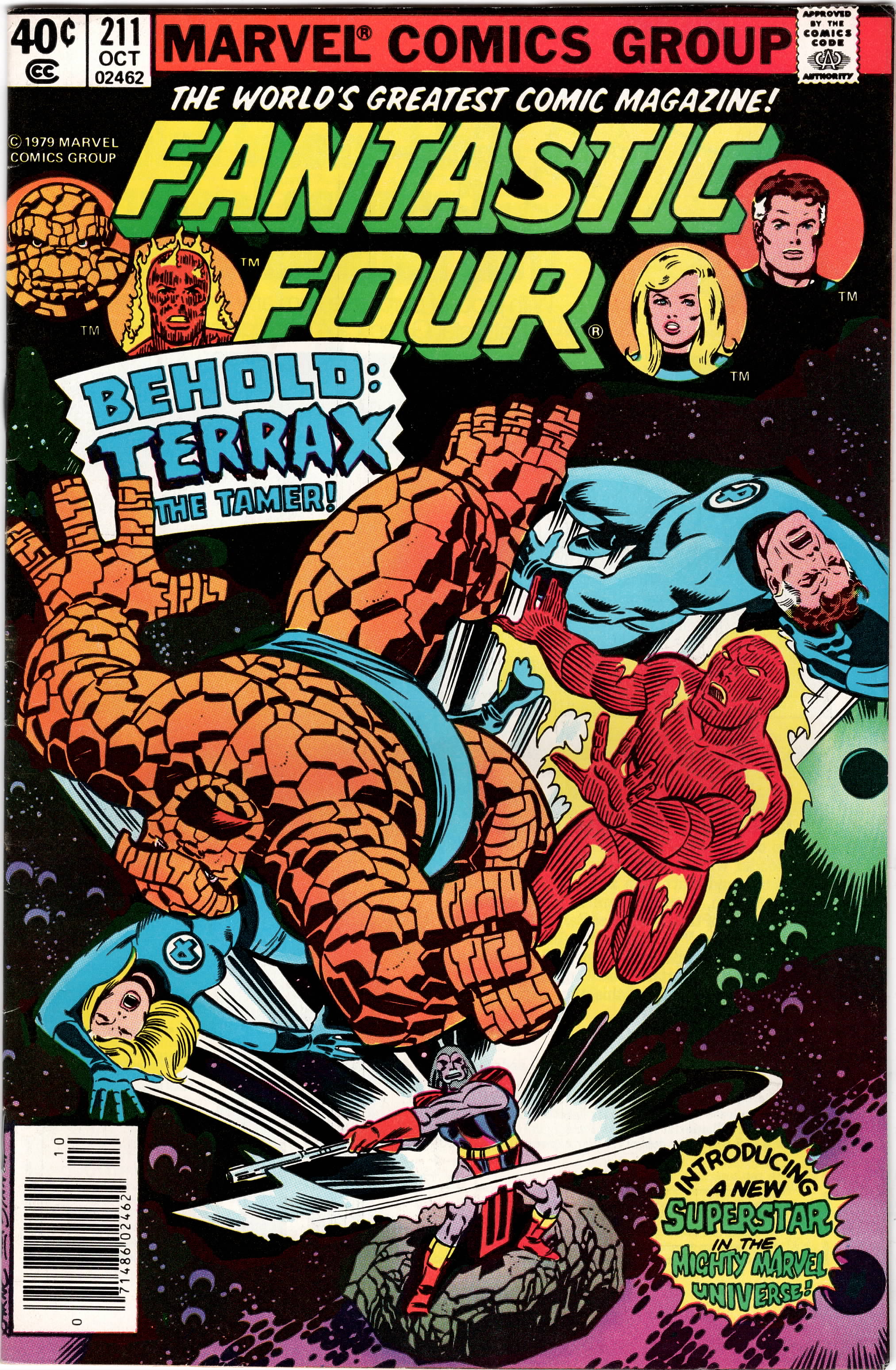Fantastic Four #211 Newsstand Variant