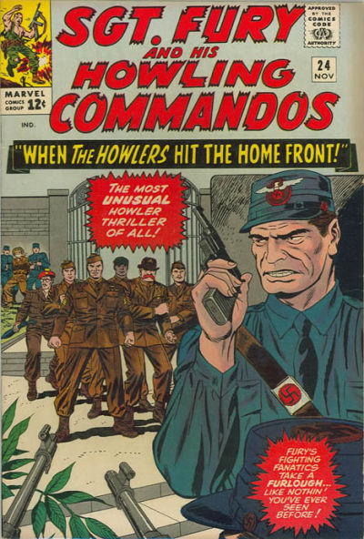 Sgt. Fury #24 (1963)-Very Good (3.5 – 5)