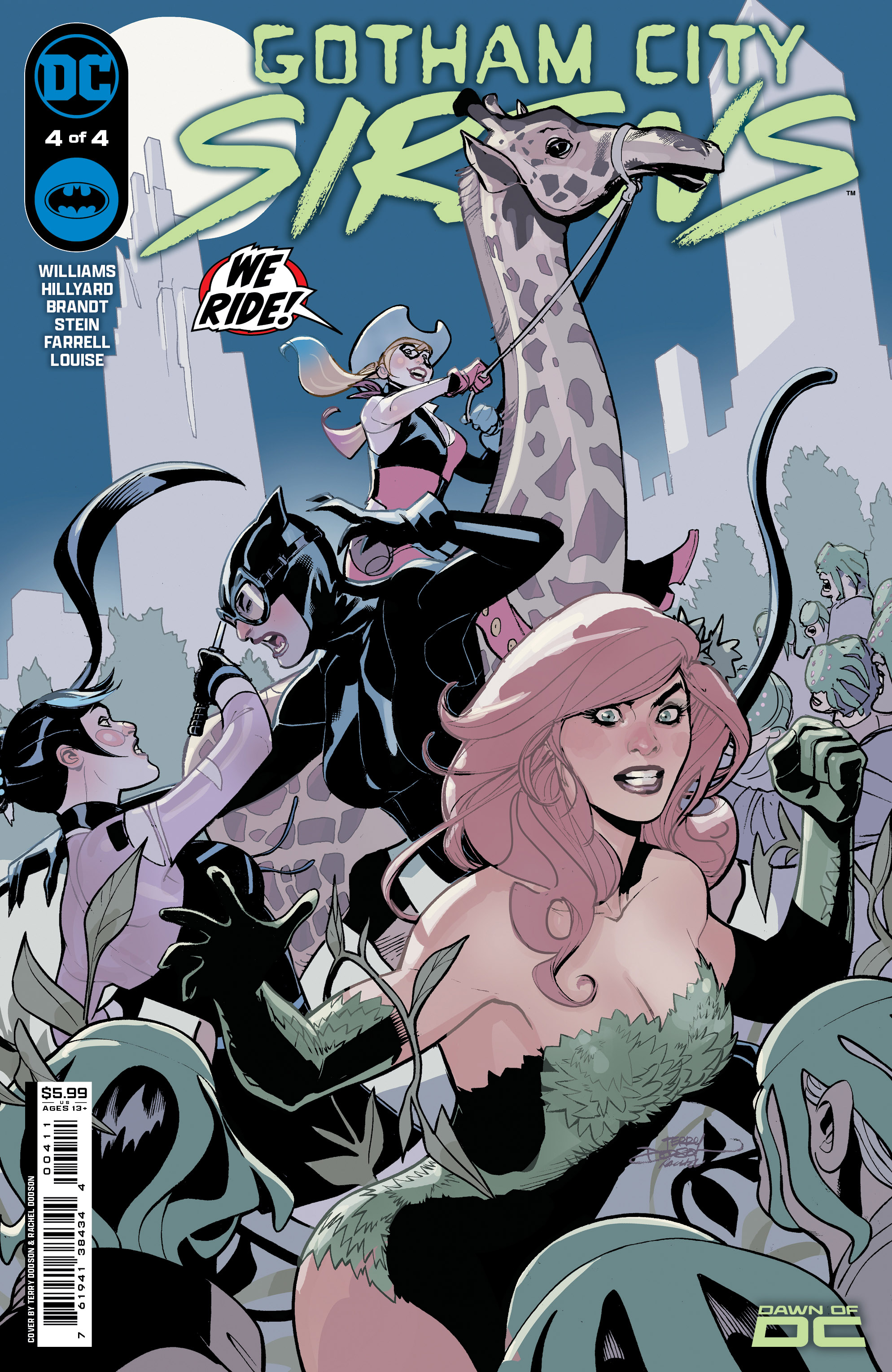 Gotham City Sirens #4 Cover A Terry Dodson (Of 4)