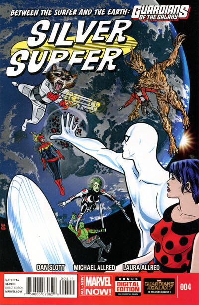 Silver Surfer #4-Very Fine (7.5 – 9)