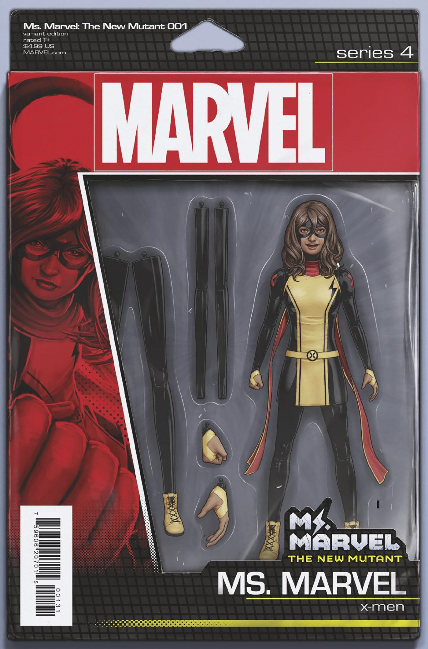 Ms. Marvel: The New Mutant #1 John Tyler Christopher Action Figure Variant