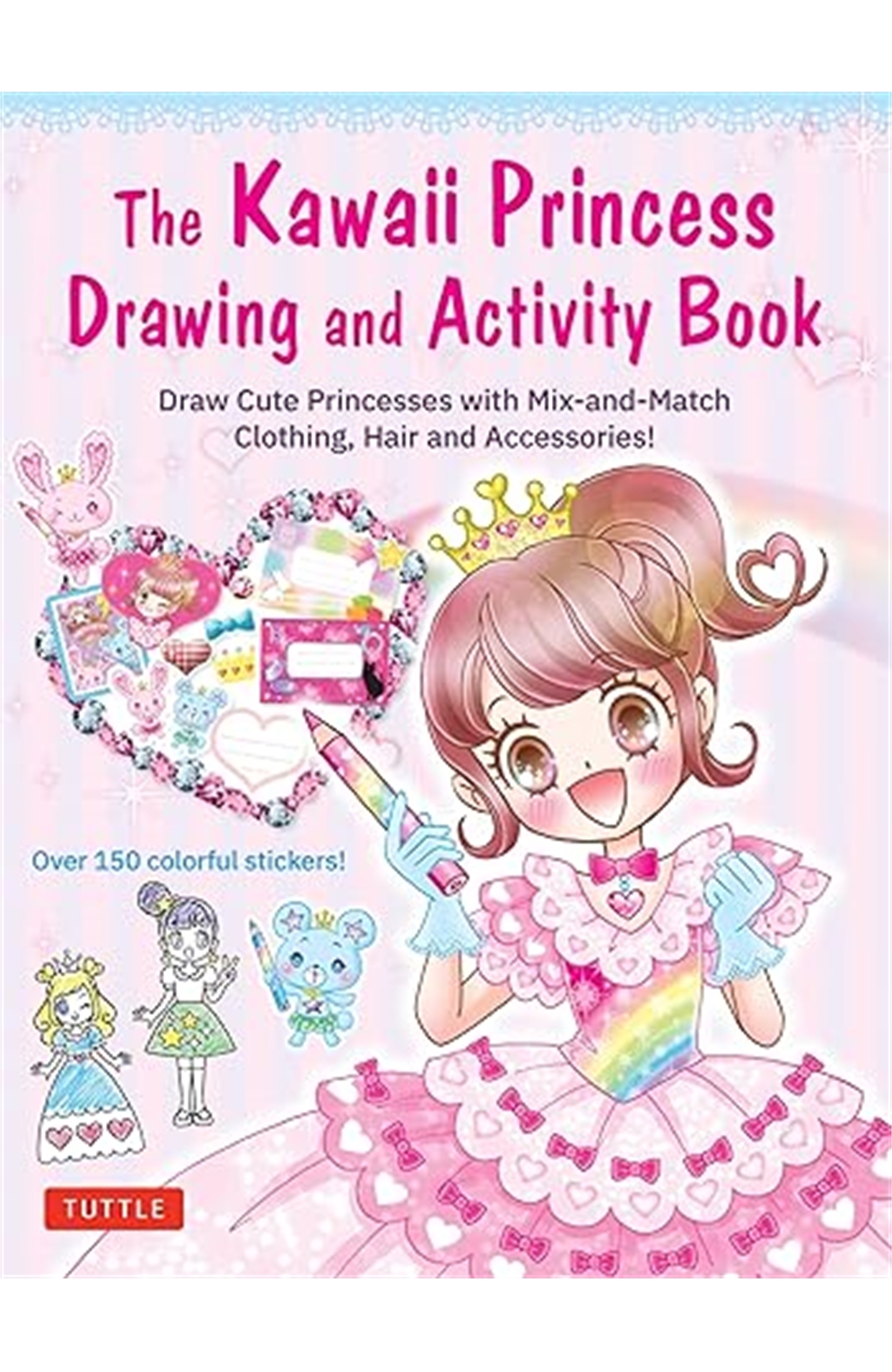 The Kawaii Princess Drawing And Activity Book