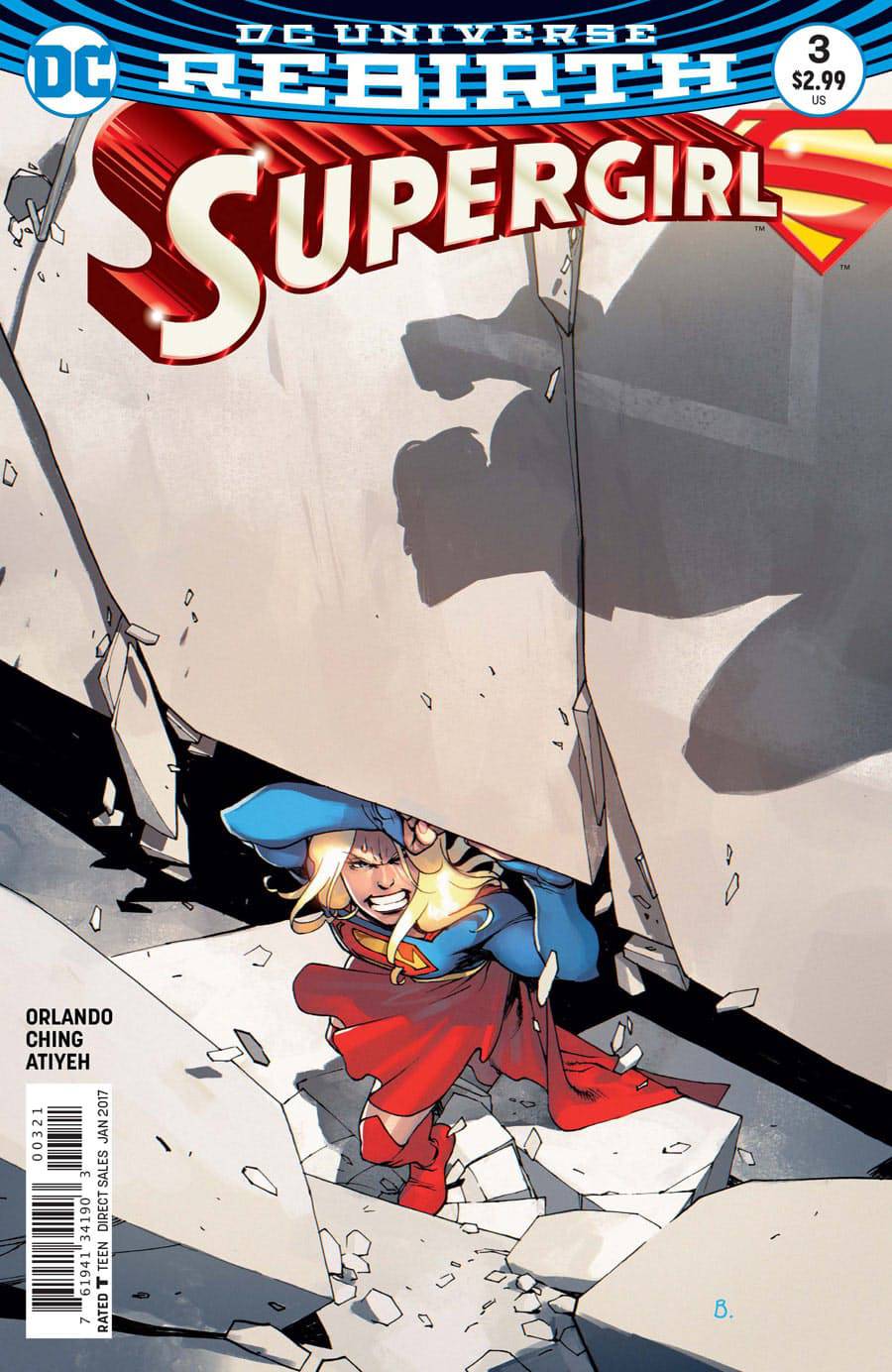 Supergirl #3 Variant Edition (2016)