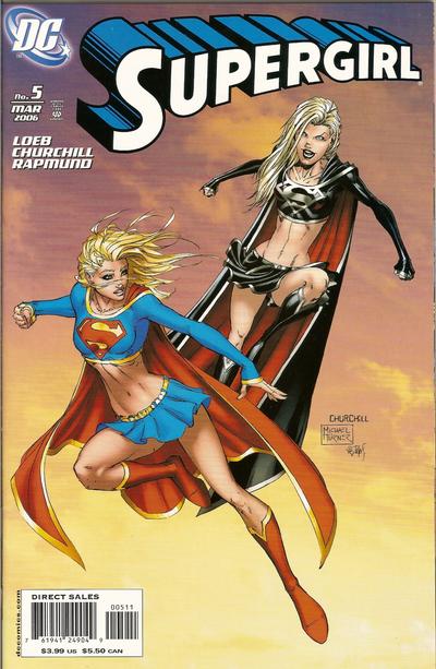 Supergirl #5 [Ian Churchill / Michael Turner Cover]-Near Mint (9.2 - 9.8)