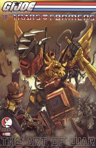 G.I. Joe Vs. The Transformers  Volume III "The Art of War" #4 [Cover B - Josh Medors / Rob Ruffolo-F