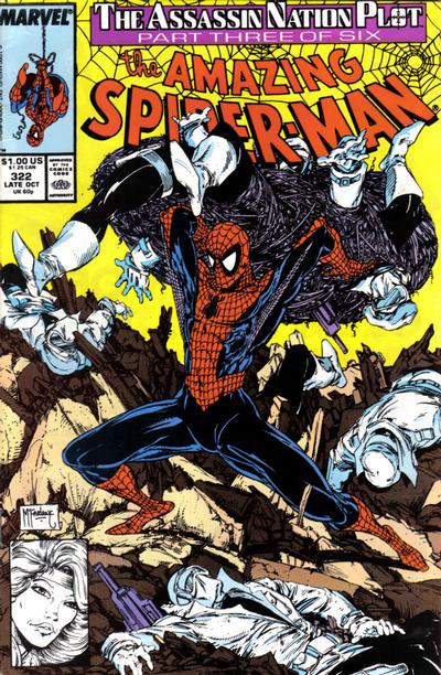 The Amazing Spider-Man #322 [Direct]-Fine (5.5 – 7)