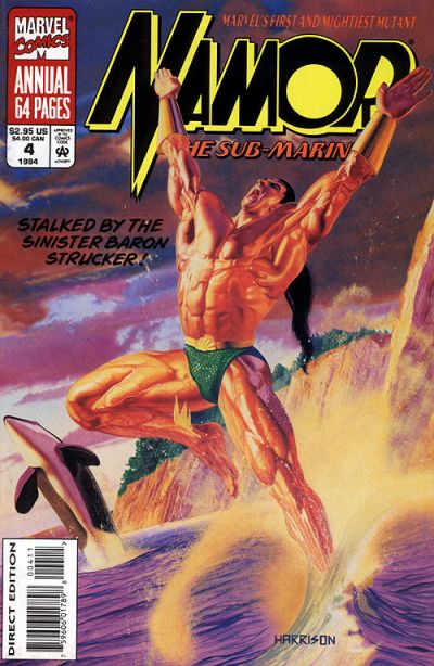 Namor, The Sub-Mariner Annual #4-Very Fine