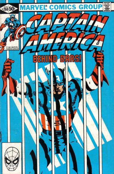 Captain America #260 [Direct]-Fine (5.5 – 7)