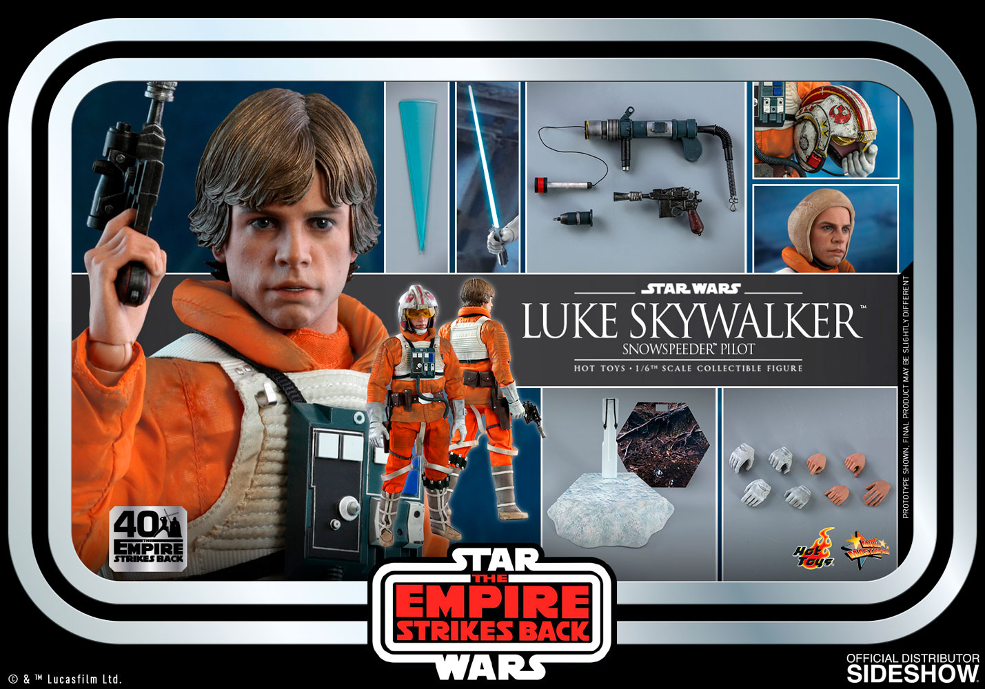 Luke Skywalker (Snowspeeder Pilot) Sixth Scale Figure