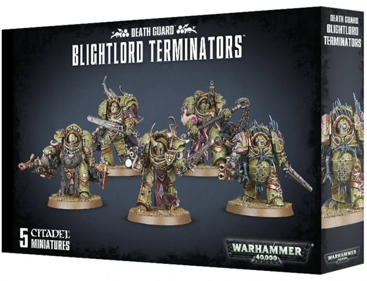 Warhammer 40K: Death Guard Blightlord Terminators