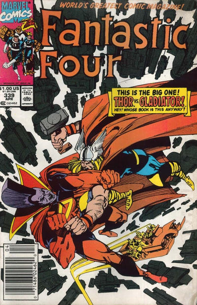 Fantastic Four #339 [Newsstand]
