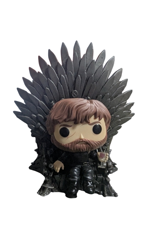 Funko Pop Game of Thrones Tyrion Lannister On Iron Throne 71 Pre-Owned Complete