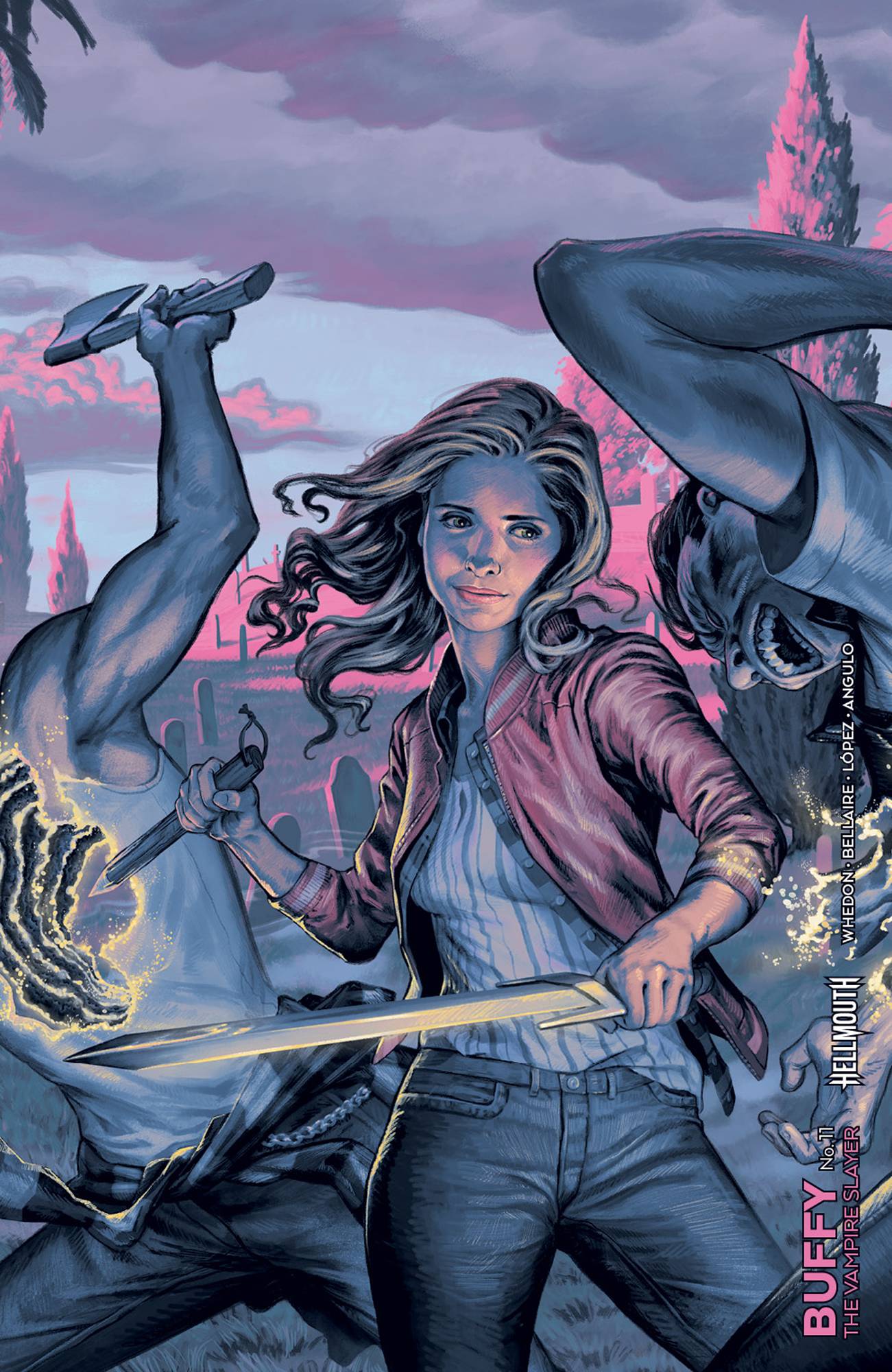 Buffy The Vampire Slayer #11 Cover C Connecting Morris Variant