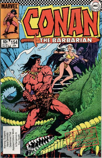 Conan The Barbarian #154 [Direct]-Very Good (3.5 – 5)