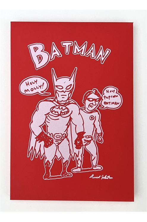 Batman #121 Daniel Johnston Exclusive Portfolio -- Bright Red