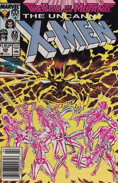 The Uncanny X-Men #226 [Newsstand]-Near Mint (9.2 - 9.8)