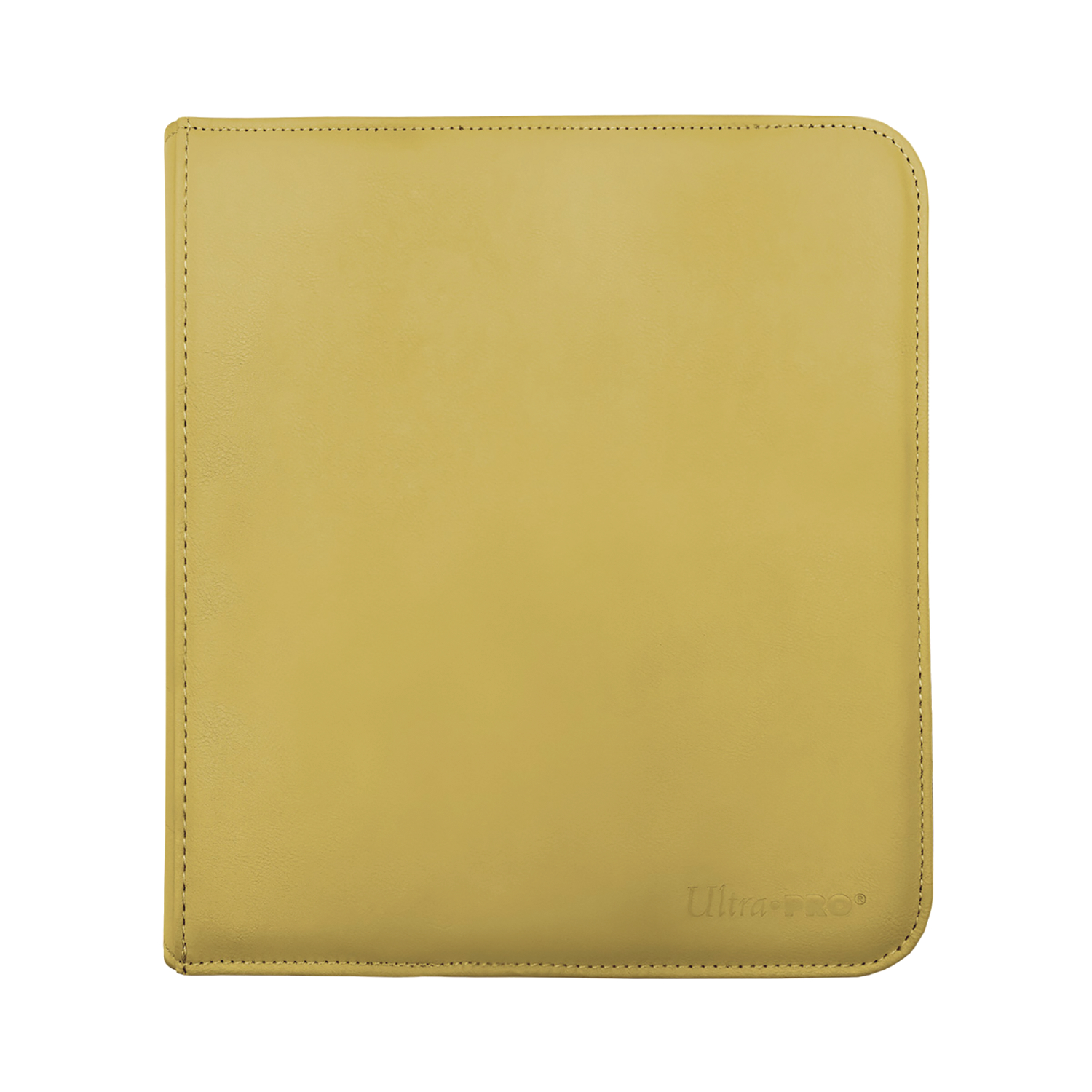 12 Pocket Zippered Pro Binder Yellow