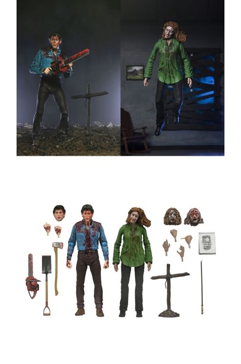 ***Pre-Order*** Evil Dead Ultimate Bloody Ash & Cheryl Williams 2-Pack