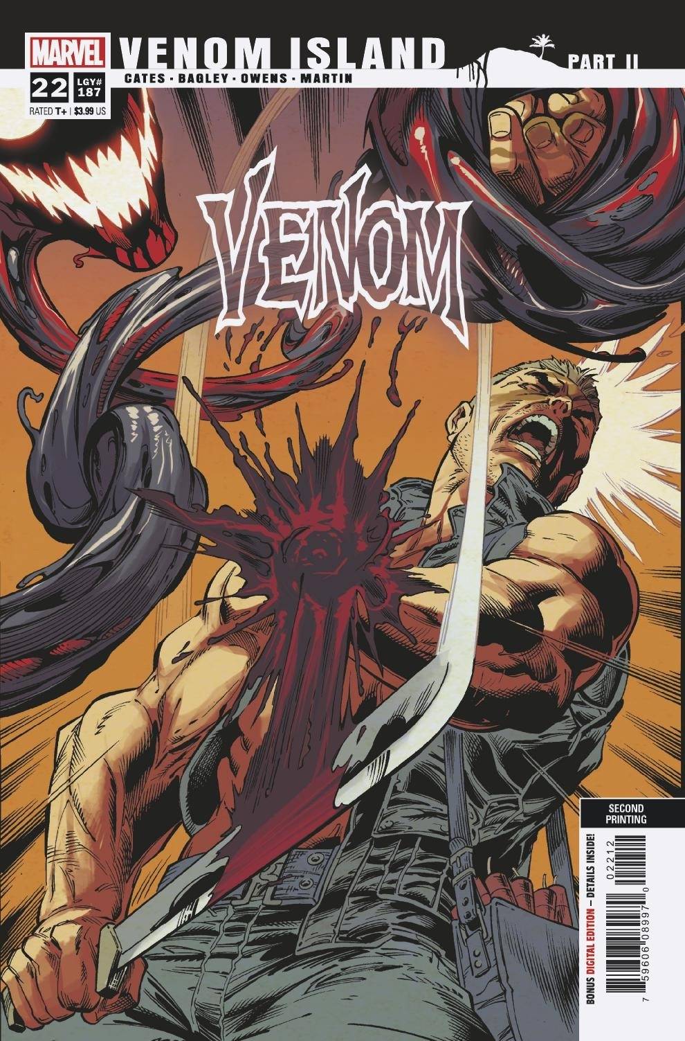 Venom #22 2nd Printing Variant (2018)
