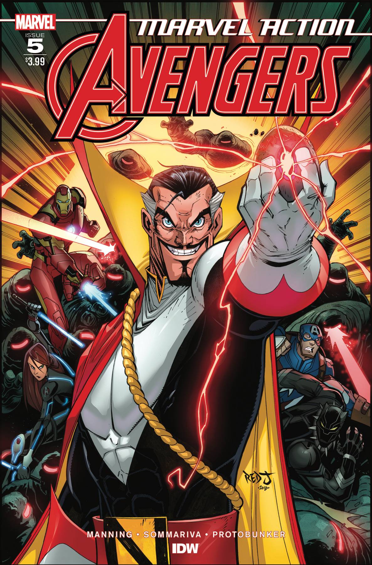 Marvel Action Avengers #5 Sommariva