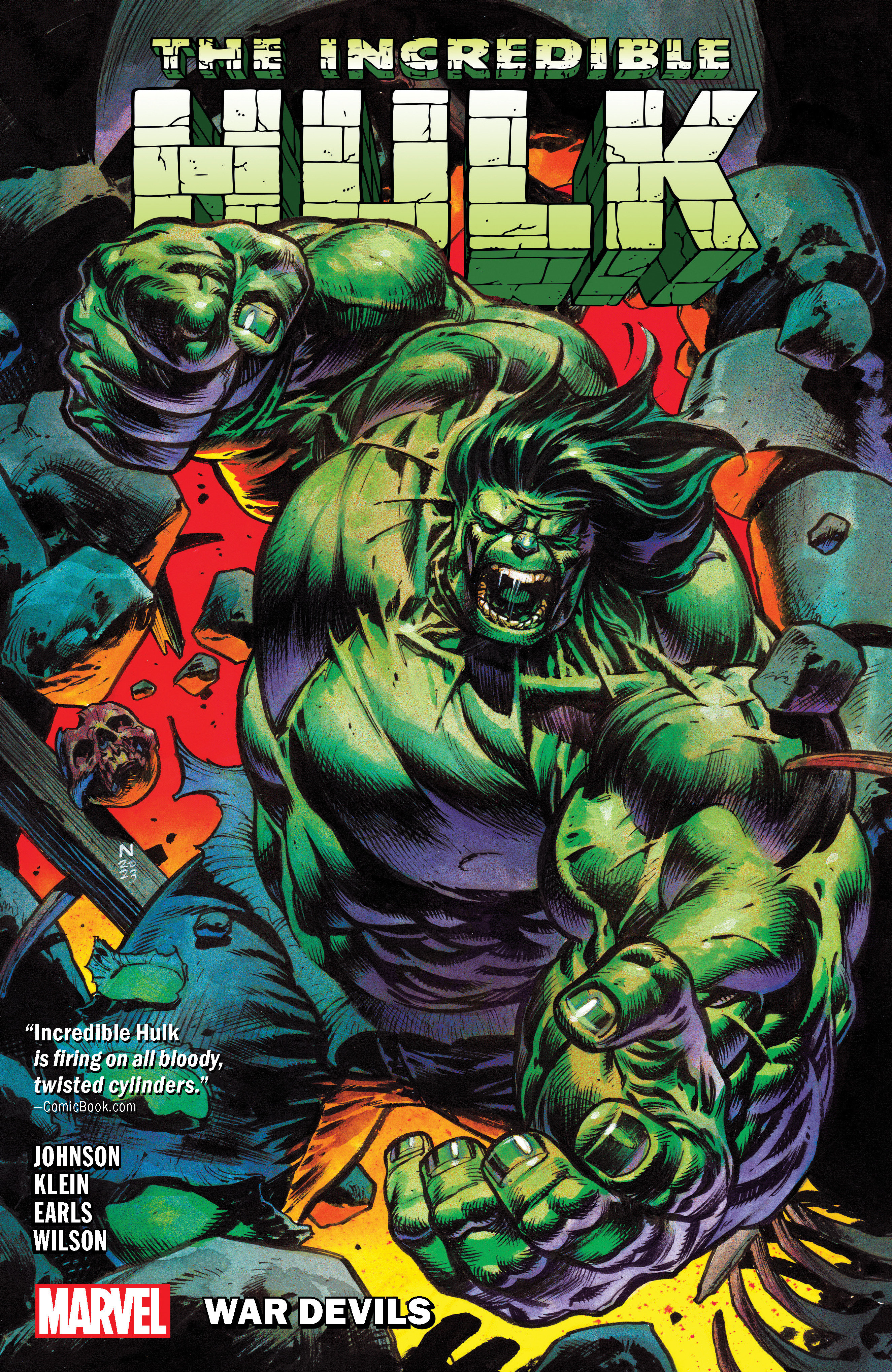 Incredible Hulk Graphic Novel Volume 2 War Devils