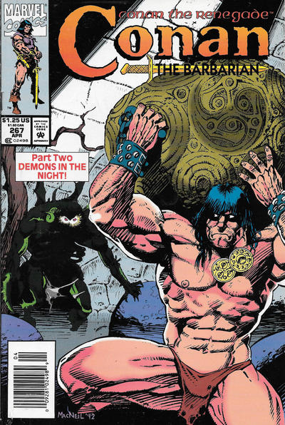 Conan The Barbarian #267 [Newsstand]