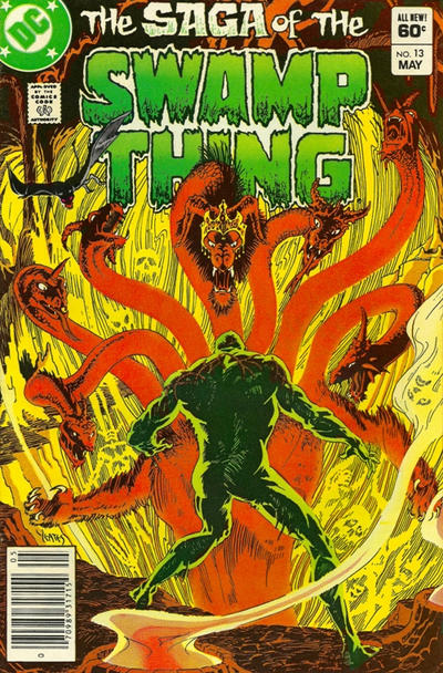 The Saga of Swamp Thing #13 [Newsstand]-Very Good (3.5 – 5)