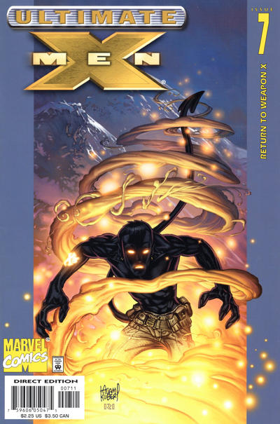 Ultimate X-Men #7 [Direct Edition](2001)-Very Fine (7.5 – 9)