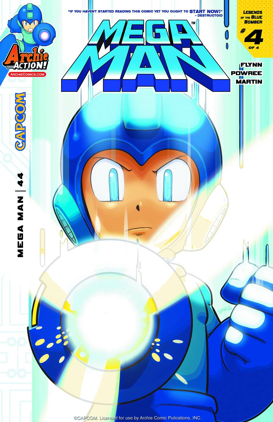 Mega Man #44 Regular Cover