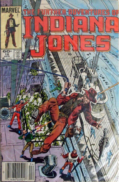 The Further Adventures of Indiana Jones #16 [Newsstand]-Fine (5.5 – 7)