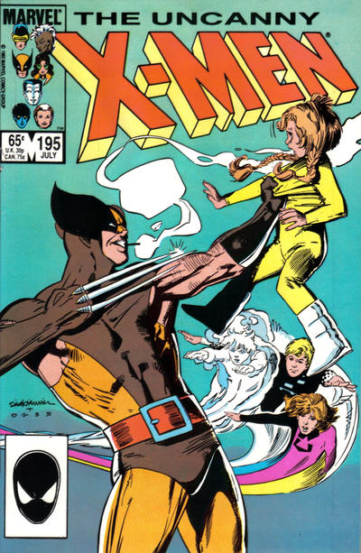 The Uncanny X-Men #195 [Direct]-Near Mint (9.2 - 9.8)