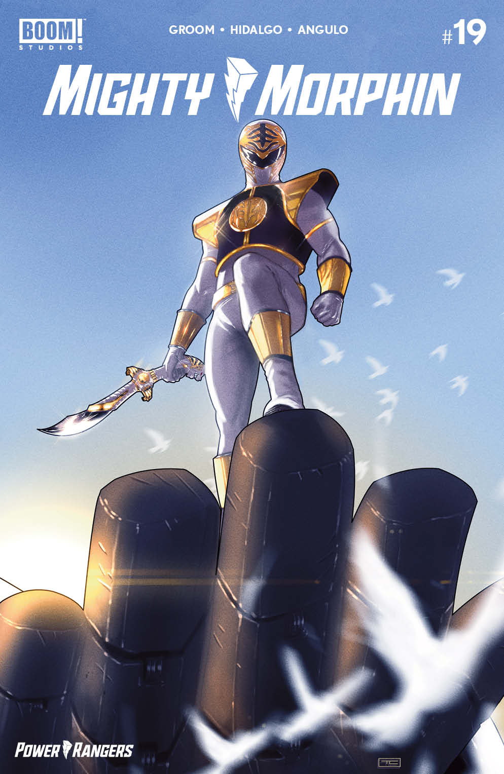 Mighty Morphin #19 Cover F Last Call Reveal Variant Clarke