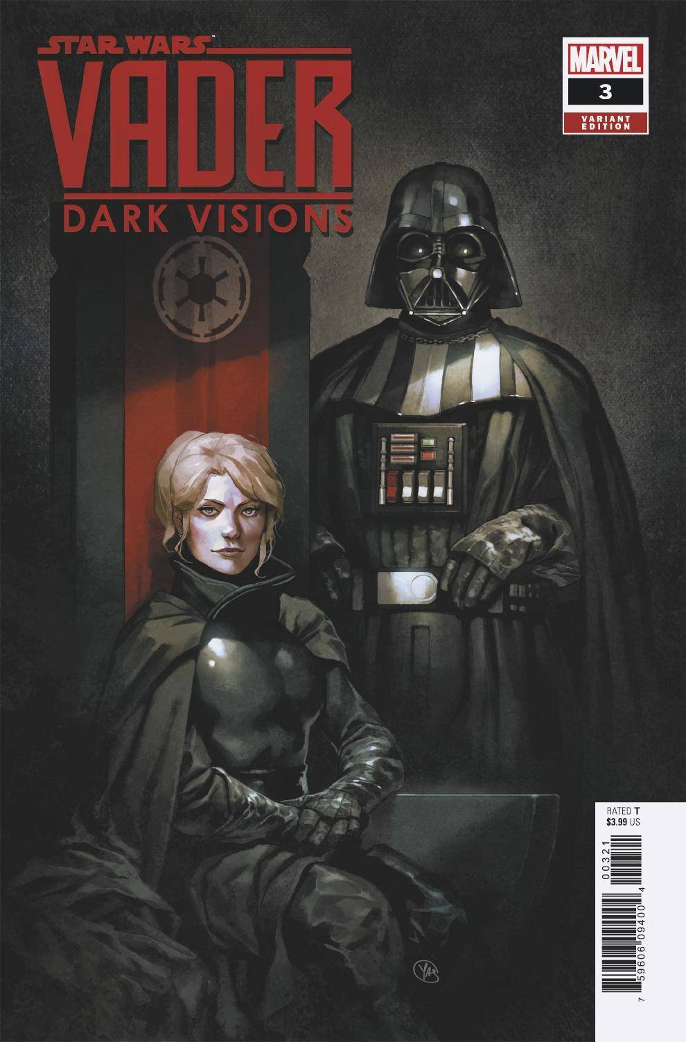 Star Wars Vader Dark Visions #3 Putri Variant (Of 5)