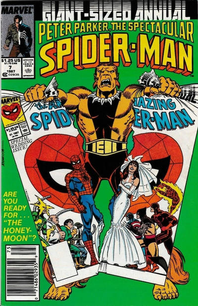 The Spectacular Spider-Man Annual #7 [Newsstand]-Very Good (3.5 – 5)