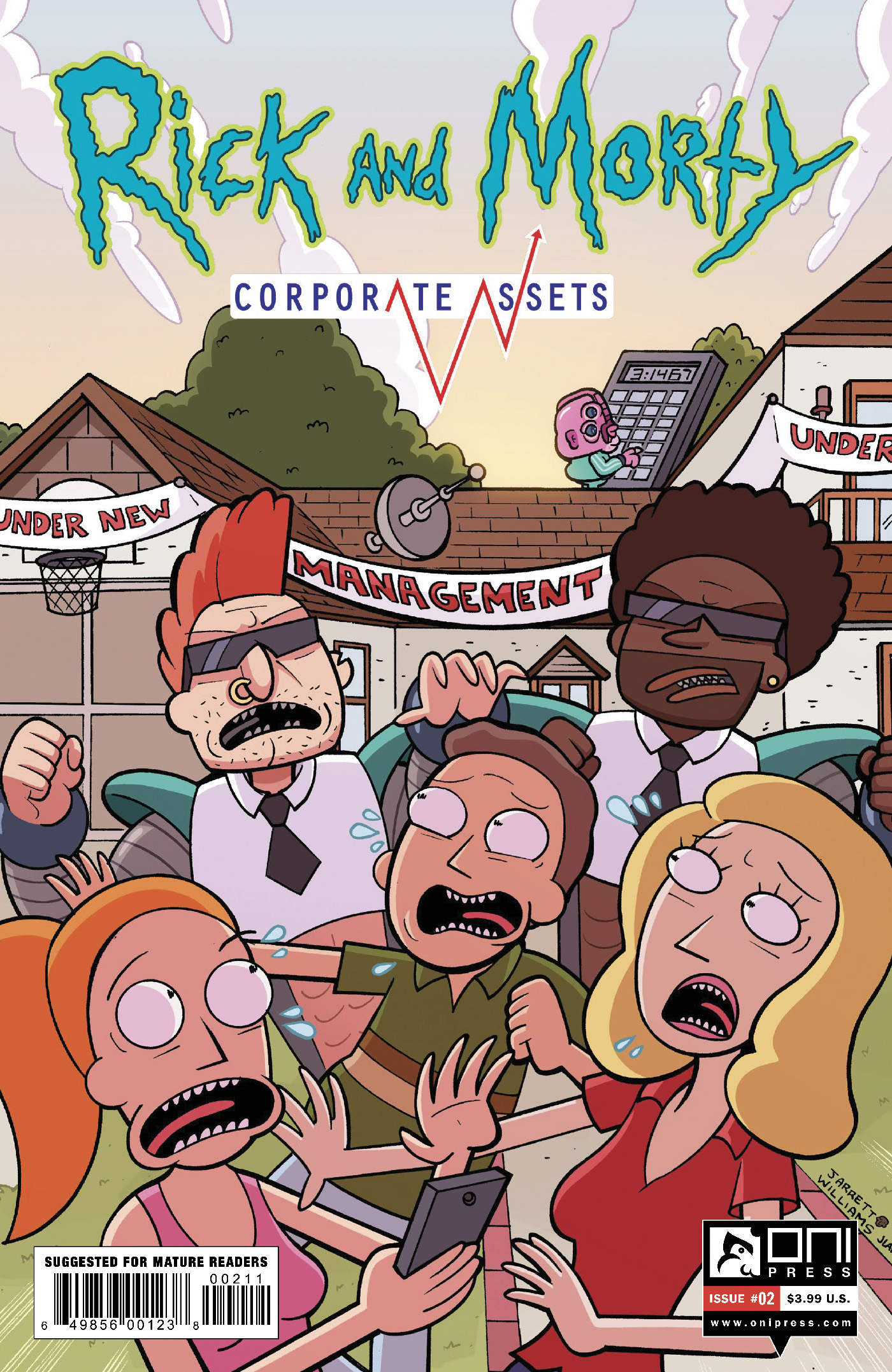 Rick And Morty Corporate Assets #2 Cover A Williams