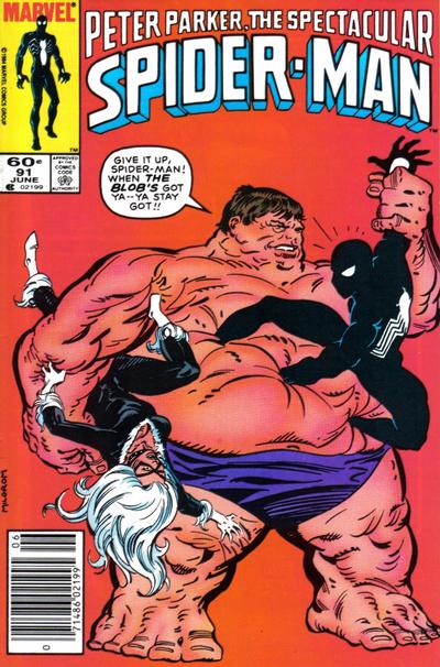 The Spectacular Spider-Man #91 [Newsstand](1976)-Very Fine (7.5 – 9)