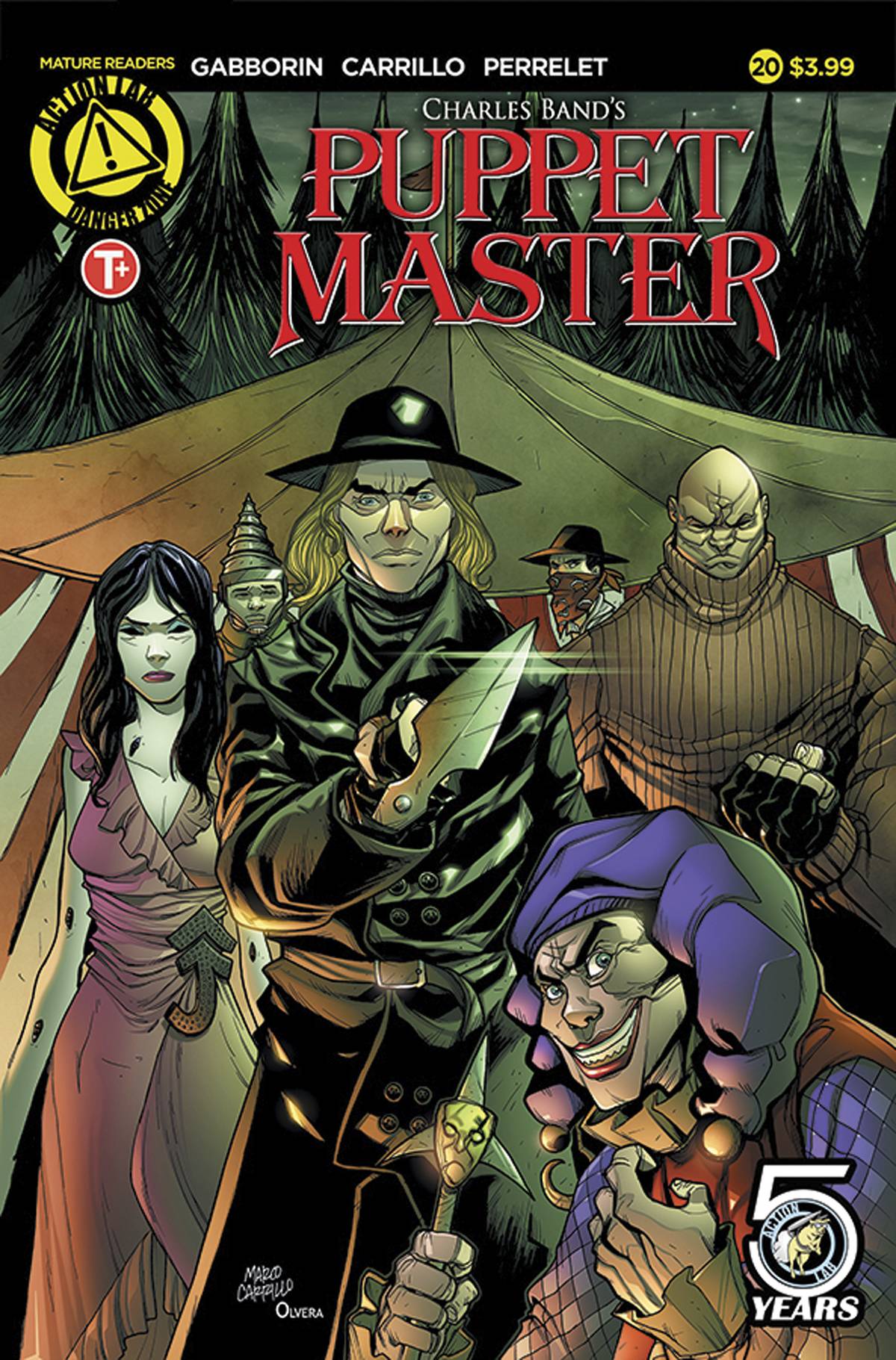 Puppet Master #20 Cover A Carrillo