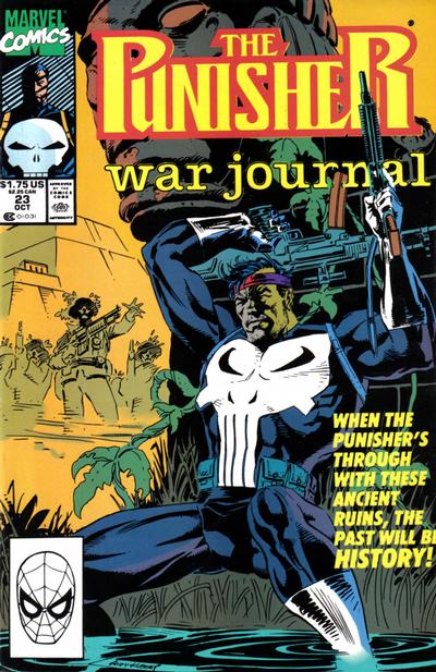 The Punisher War Journal #23 [Direct]-Near Mint (9.2 - 9.8)