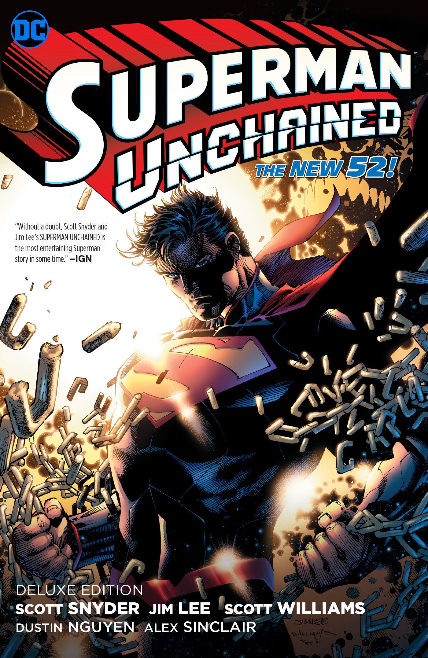 Superman Unchained The Deluxe Edition Hardcover (2023 Edition)
