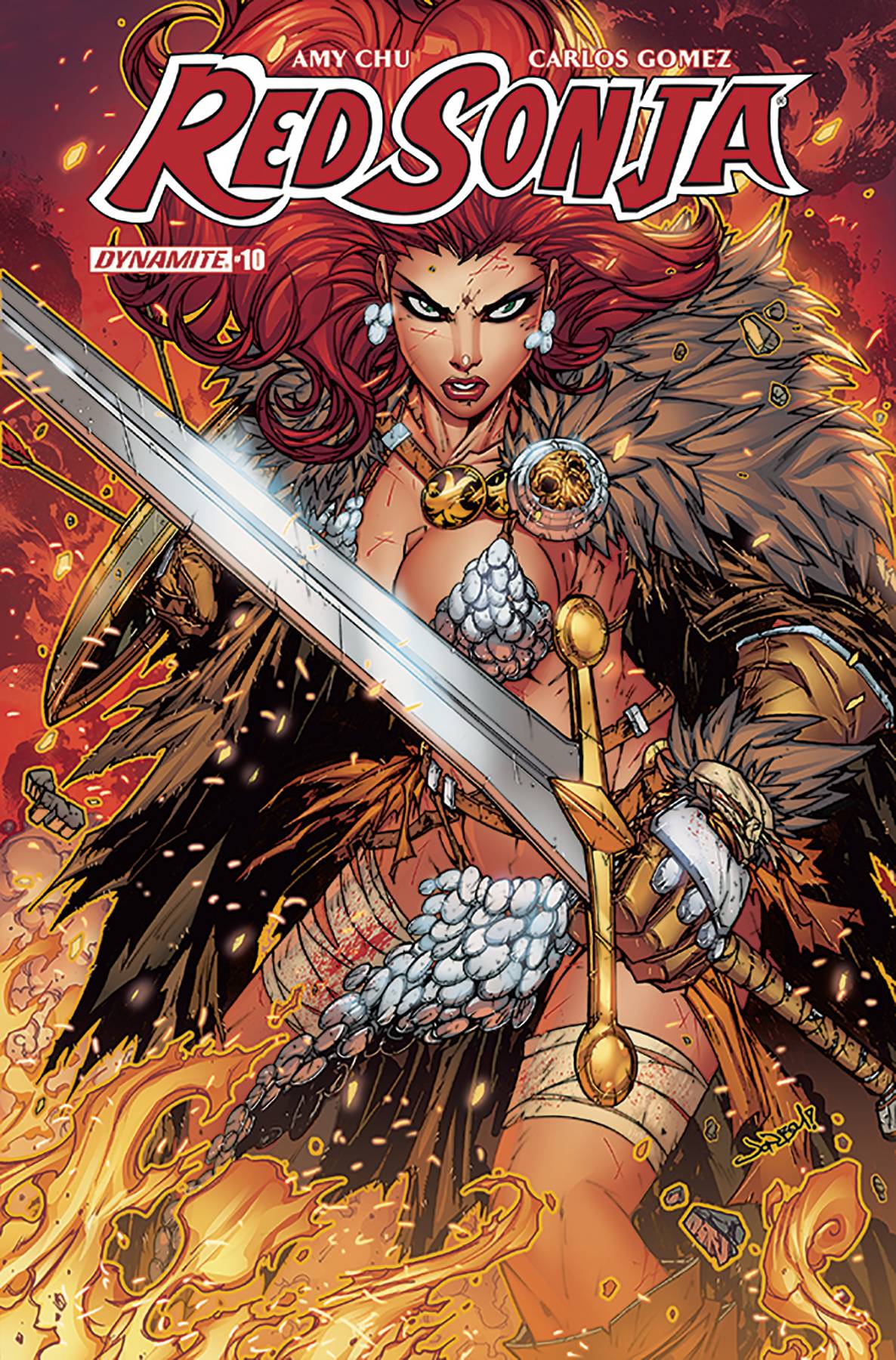Red Sonja #10 Cover C Meyers