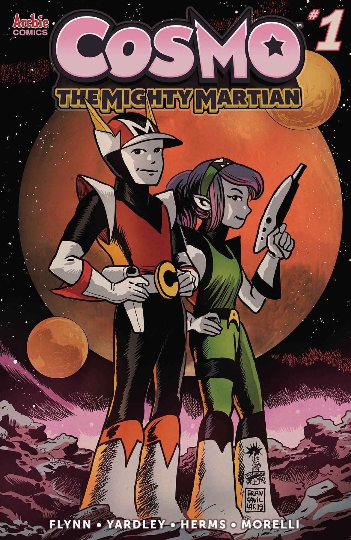 Cosmo Mighty Martian #1 Cover B Francavilla (Of 5)