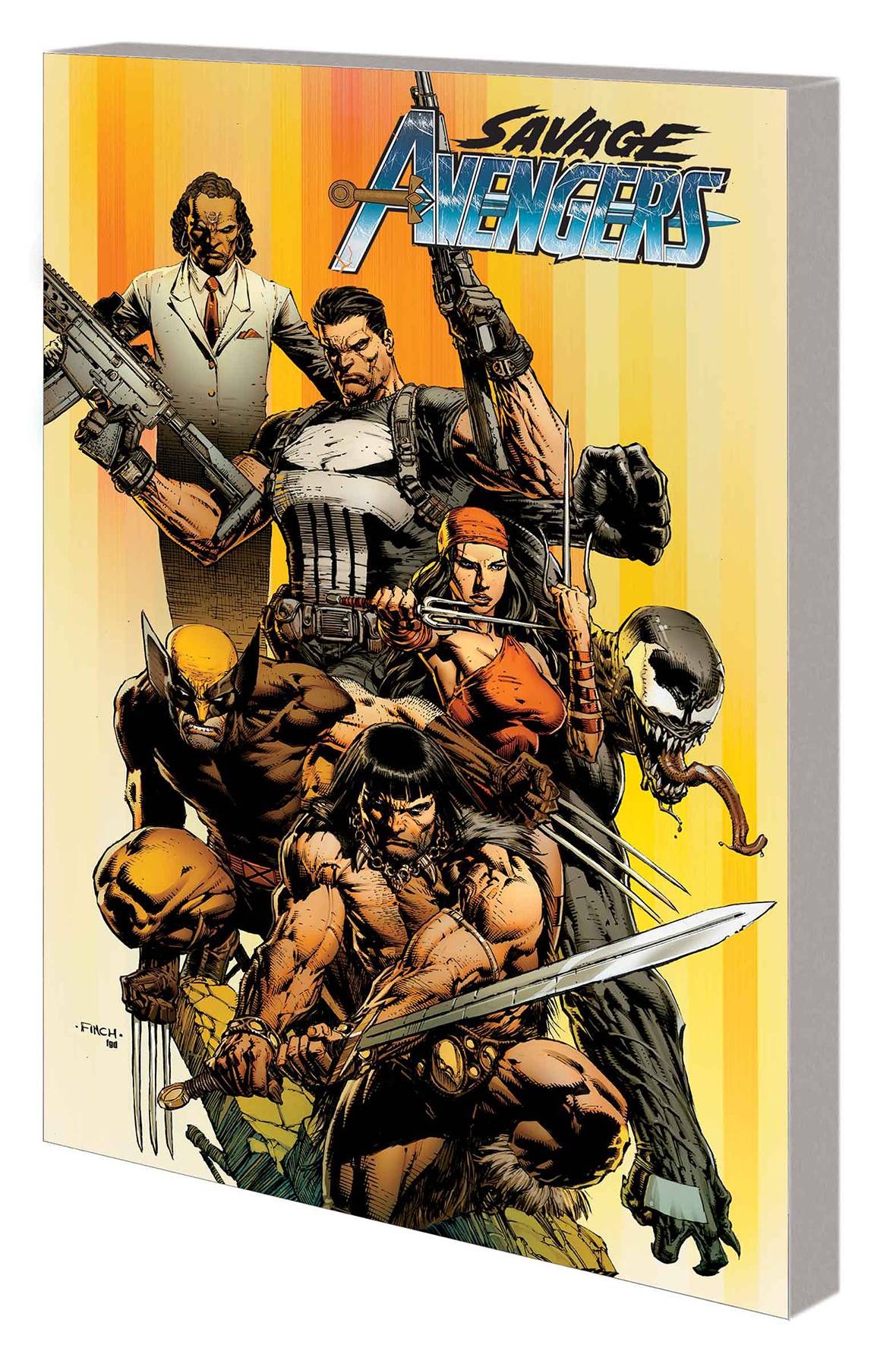 Savage Avengers Graphic Novel Volume 1 City of Sickels