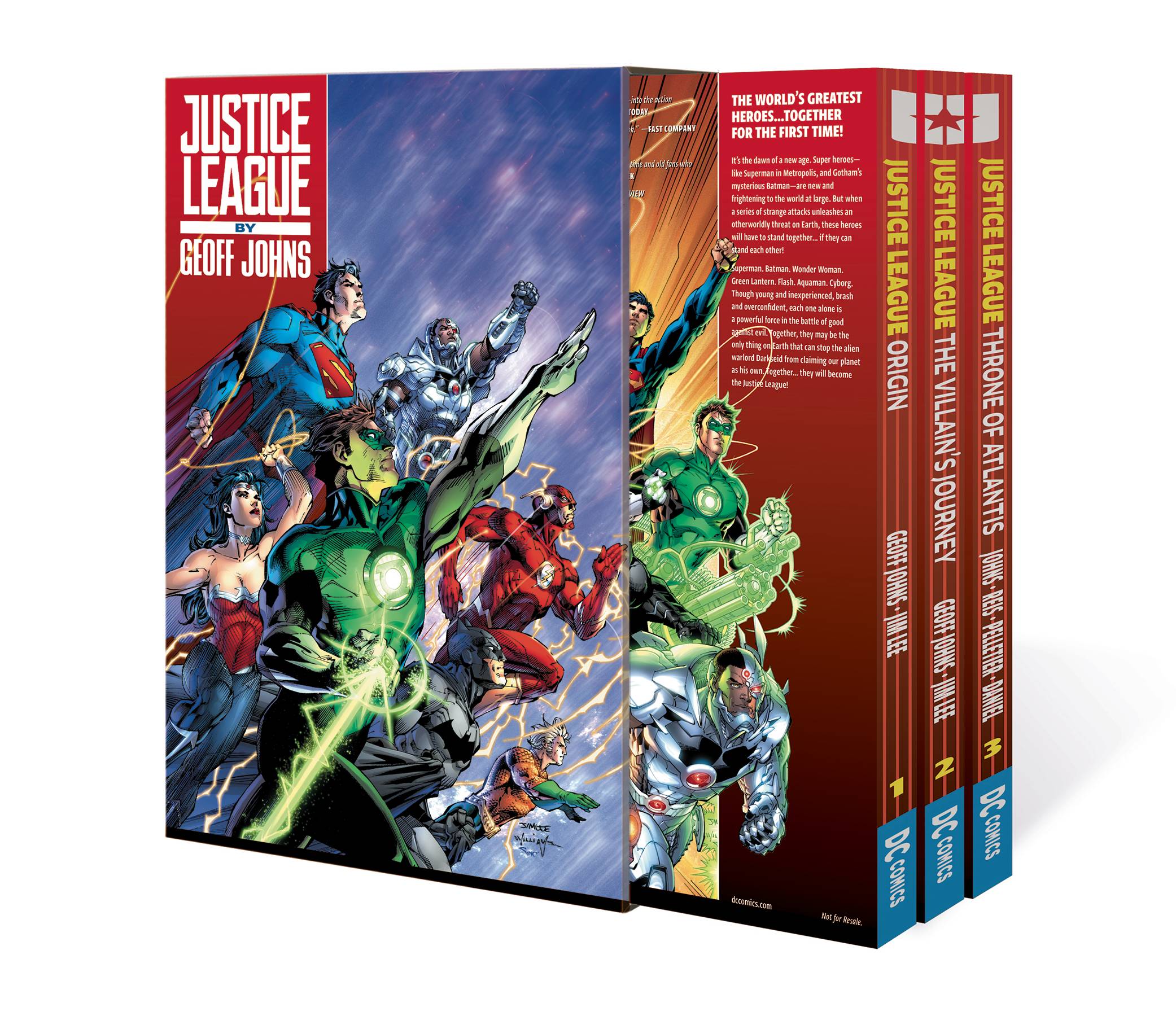 Justice League by Geoff Johns Box Set Volume 1