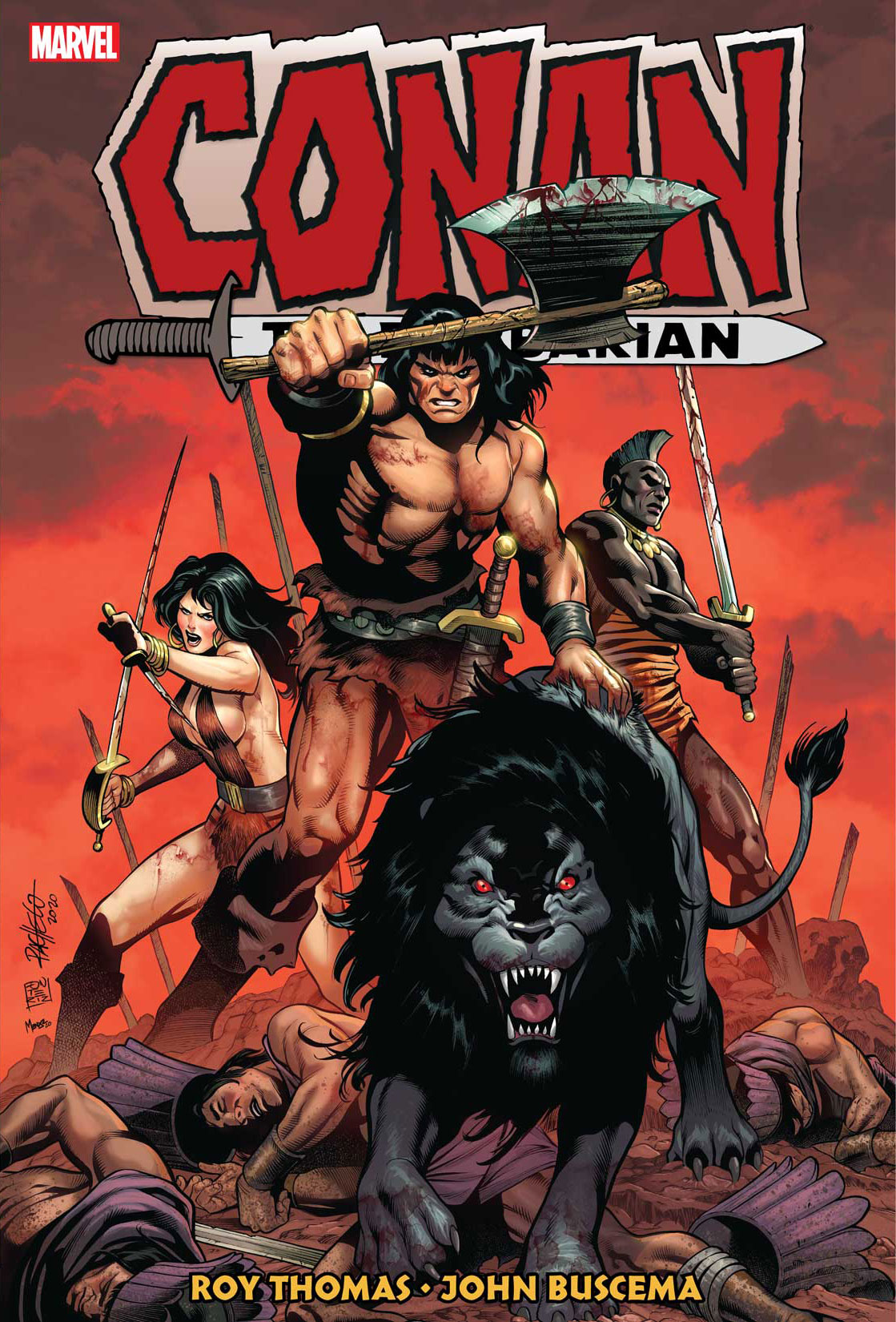 Conan the Barbarian Orig Marvel Yrs Omnibus Hardcover Volume 4