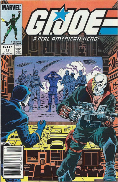 G.I. Joe, A Real American Hero #18 [Newsstand]-Very Good (3.5 – 5)