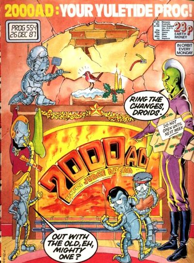 2000 AD #554-Near Mint (9.2 - 9.8)