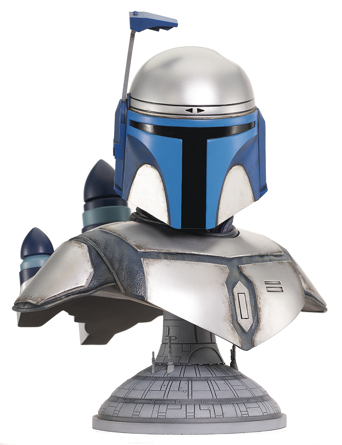 Star Wars Legends 3d Attack of the Clones Jango Fett 1/2 Scale Bust